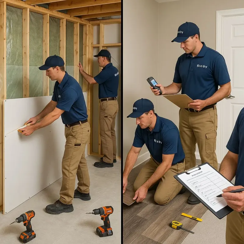 Repairs and Reconstruction process in Burlington County, NJ
